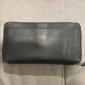 All Saints Black Leather Bag